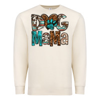 Sandshell dog mama Premium Sweatshirt - OliviaCreatesArt