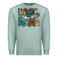 Seafoam dog mama Premium Sweatshirt - OliviaCreatesArt