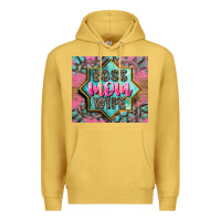 Antique Gold Boss mom wife Premium Hoodie - CowGirlArtShop