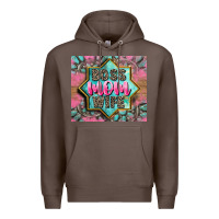 Coffee Boss mom wife Premium Hoodie - CowGirlArtShop