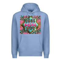 Colony Blue Boss mom wife Premium Hoodie - CowGirlArtShop