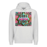 Dove Grey Boss mom wife Premium Hoodie - CowGirlArtShop