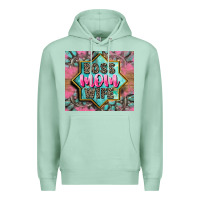 Seafoam Boss mom wife Premium Hoodie - CowGirlArtShop