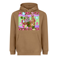 Toasted Coconut Easter eggs bunnys basket Heavyweight Hoodie - OliviaCreatesArt