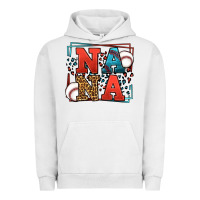 Pigment Lunar Rock Baseball nana leopard frame Urban Hoodie - LillyAllenDesigns