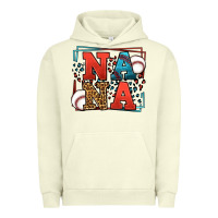 Pigment Pistachio Baseball nana leopard frame Urban Hoodie - LillyAllenDesigns