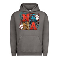 Pigment Tornado Baseball nana leopard frame Urban Hoodie - LillyAllenDesigns