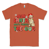 Copper dear santa dont forget the dog Classic Tee - MaliasSmallBusiness