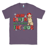 Lavender dear santa dont forget the dog Classic Tee - MaliasSmallBusiness