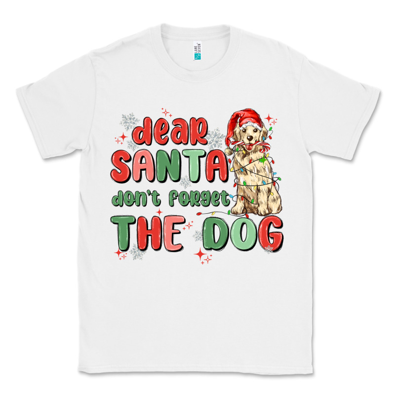 Dear Santa Dont Forget The Dog Classic Tee by MaliasSmallBusiness | Teevron
