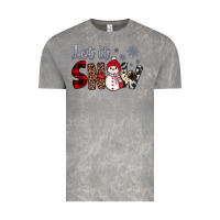 Cloud Rock let it snow snowman Vintage Tee - JahusDesignShop