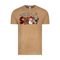 Vintage Camel let it snow snowman Vintage Tee - JahusDesignShop