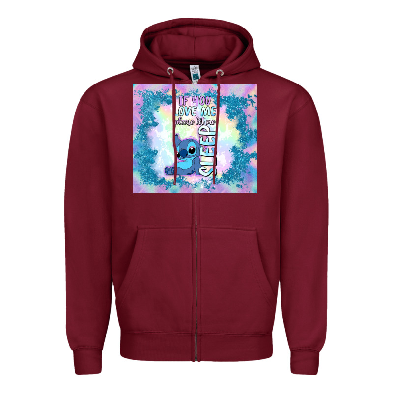 If You Love Me Please Let Me Sleep Zipper Hoodie by TumblerDesignByShophia | Teevron