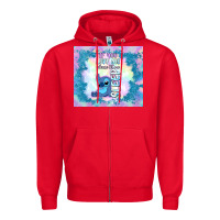 Red if you love me please let me sleep Zipper Hoodie - TumblerDesignByShophia
