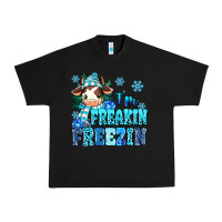 Black I'm freakin freezin Urban Heavy Tee - MaliasSmallBusiness