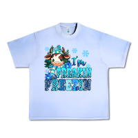 Grape Ice I'm freakin freezin Urban Heavy Tee - MaliasSmallBusiness