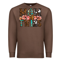 Chestnut mom of twins Premium Sweatshirt - OliviaCreatesArt