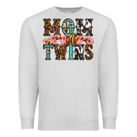 Dove Grey mom of twins Premium Sweatshirt - OliviaCreatesArt