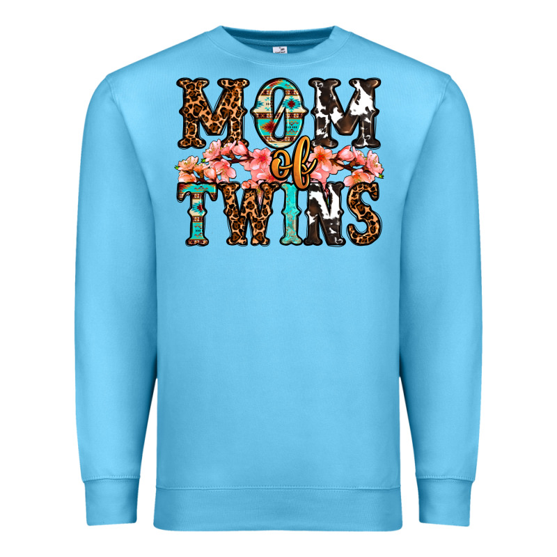 Mom Of Twins Premium Sweatshirt by OliviaCreatesArt | Teevron