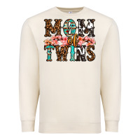 Sandshell mom of twins Premium Sweatshirt - OliviaCreatesArt