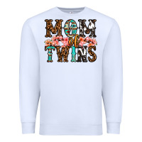 White mom of twins Premium Sweatshirt - OliviaCreatesArt