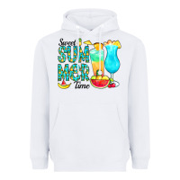 White sweet summer time pineapple Heavyweight Hoodie - CowCowDesign