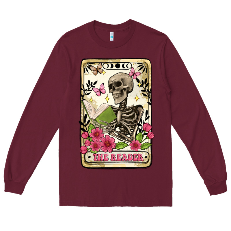 The Reader Tarot Card Long Sleeve Tee by Artiststas | Teevron