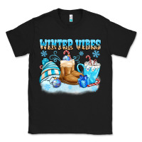 Black winter vibes Classic Tee - MaliasSmallBusiness