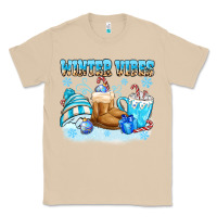 Mushroom winter vibes Classic Tee - MaliasSmallBusiness