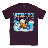 Plum winter vibes Classic Tee - MaliasSmallBusiness