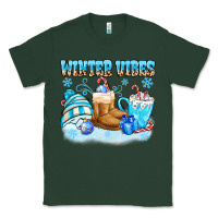 Sports Green winter vibes Classic Tee - MaliasSmallBusiness