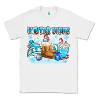 White winter vibes Classic Tee - MaliasSmallBusiness