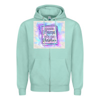 Seafoam because mama runs this shitshow Zipper Hoodie - TumblerDesignByShophia