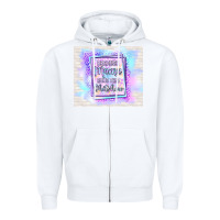White because mama runs this shitshow Zipper Hoodie - TumblerDesignByShophia
