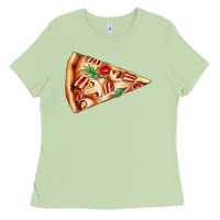 Matcha pizza slice Ladies Tee - AdoDesignShop