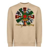 Mushroom merry christmas windmill Heavyweight Sweatshirt - Jasminsmagicworld