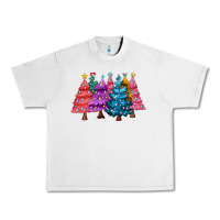 Lunar Rock christmas trees and lights Urban Heavy Tee - MaliasSmallBusiness