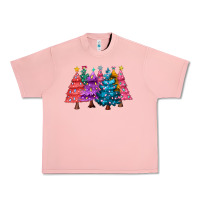 Salmon christmas trees and lights Urban Heavy Tee - MaliasSmallBusiness