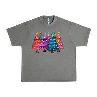 Tornado christmas trees and lights Urban Heavy Tee - MaliasSmallBusiness