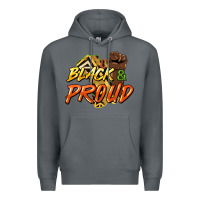 Rock Black and proud Premium Hoodie - HowdyJamesFarm