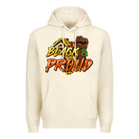 Sandshell Black and proud Premium Hoodie - HowdyJamesFarm