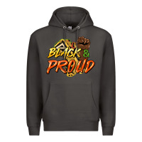 Smoke Black and proud Premium Hoodie - HowdyJamesFarm