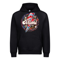 Black Western Mimi Patriotic 4th of July Urban Hoodie - LillyAllenDesigns