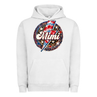 Pigment Lunar Rock Western Mimi Patriotic 4th of July Urban Hoodie - LillyAllenDesigns