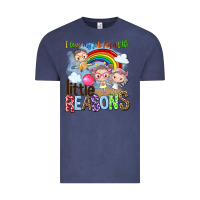 Vintage Denim i love my job for all the little reasons Vintage Tee - NancyCooperArtShop