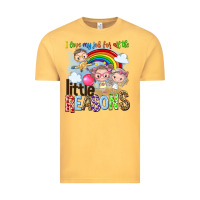 Vintage Mustard i love my job for all the little reasons Vintage Tee - NancyCooperArtShop
