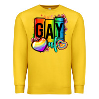 Lemon gay af Premium Sweatshirt - OliviaCreatesArt