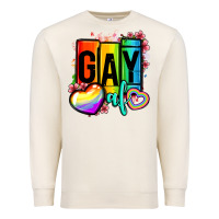 Sandshell gay af Premium Sweatshirt - OliviaCreatesArt