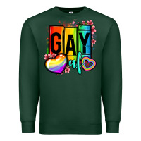 Sports Green gay af Premium Sweatshirt - OliviaCreatesArt