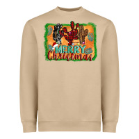 Mushroom merry christmas cactus Heavyweight Sweatshirt - Jasminsmagicworld